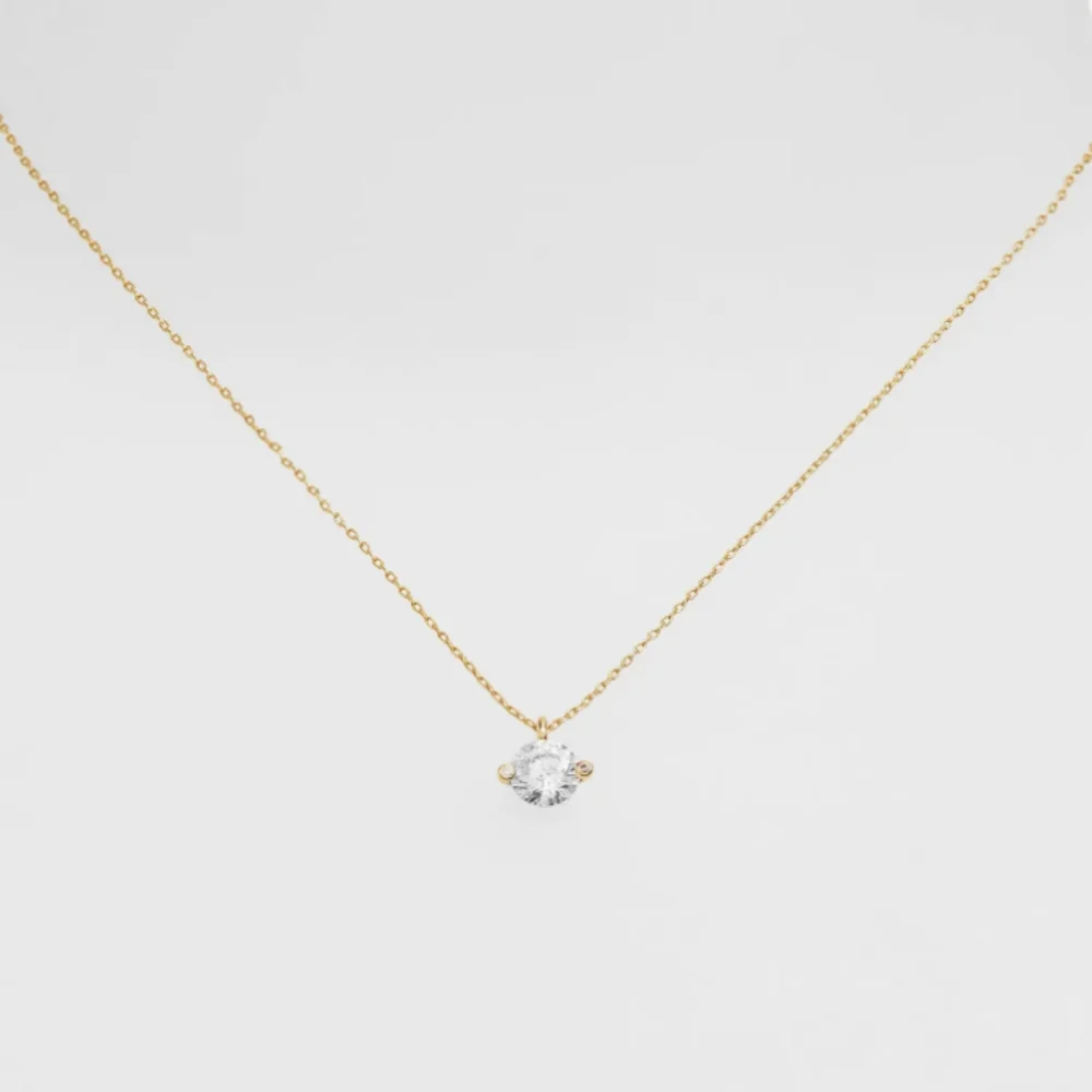 KATE SPADE duo prong pendant necklace
